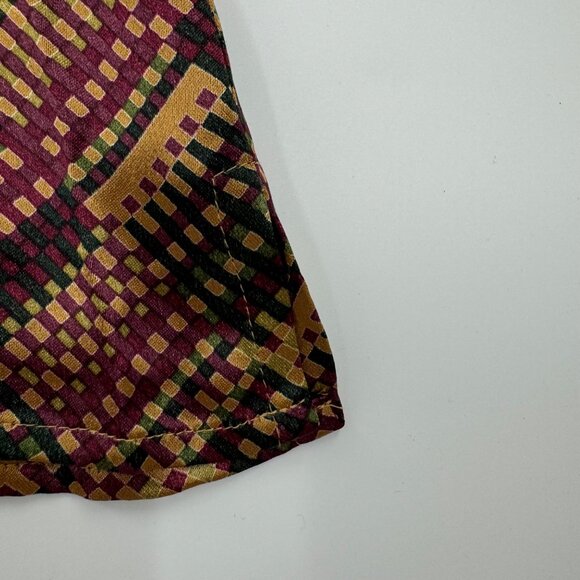 Gianni Petite Women's Long Sleeve Button-Up Blouse Size 8 - Picture 7 of 9